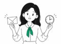 2대주주가 회사에 공개 서한을 보낸 상황을 표현한 그래픽