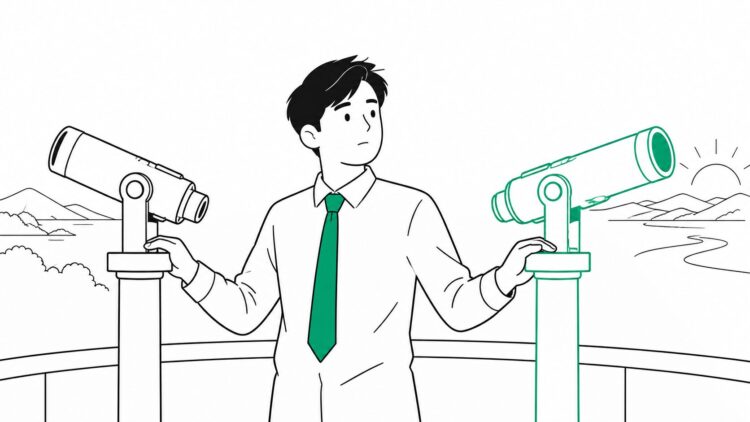 성장률 전망은 올라갔는데 증시는 반대로 갔다